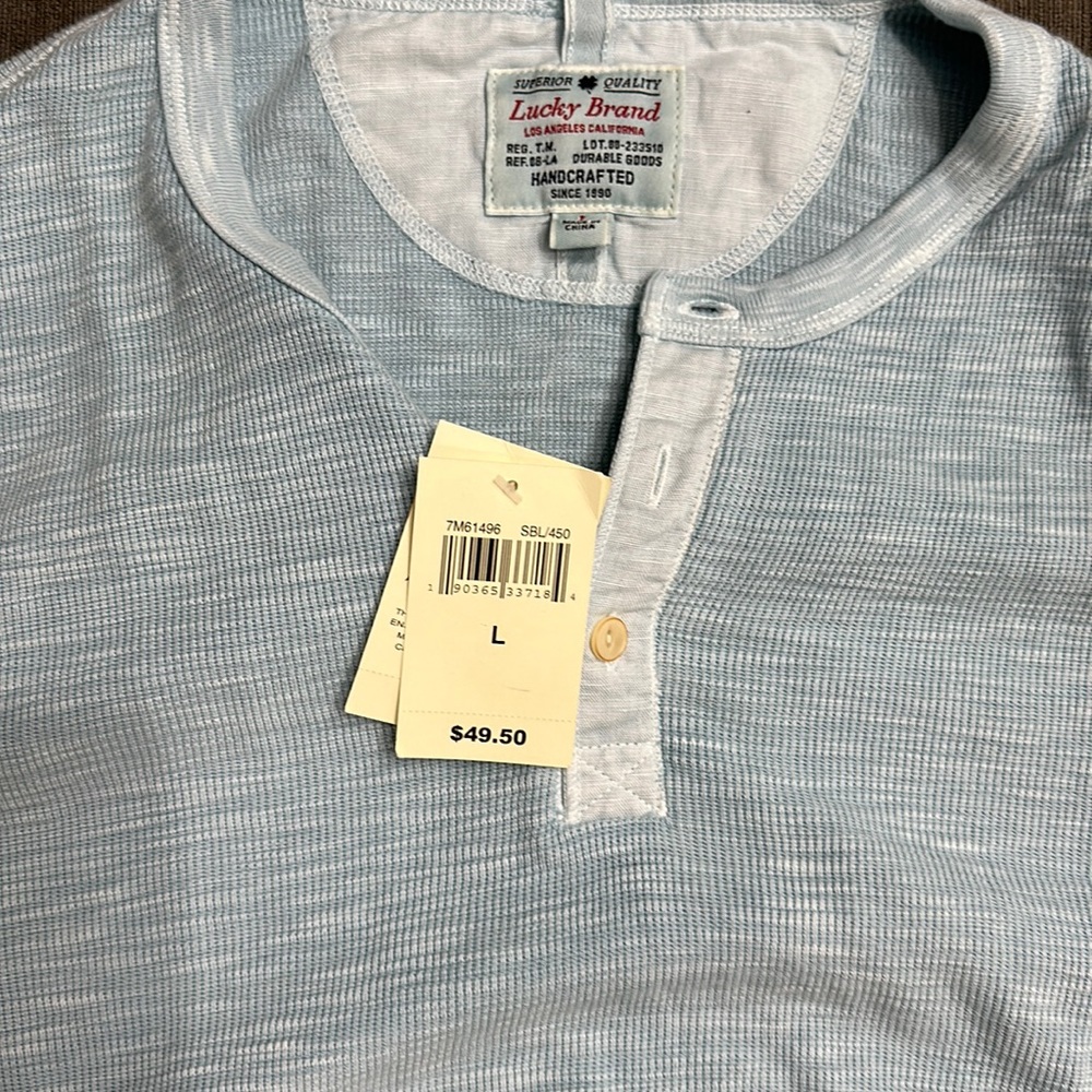 Men’s Long Sleeve Henley